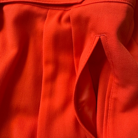 Vintage Escada Margaretha Ley Red Wool High Waist Designer Pants EU 42 - Picture 5 of 13